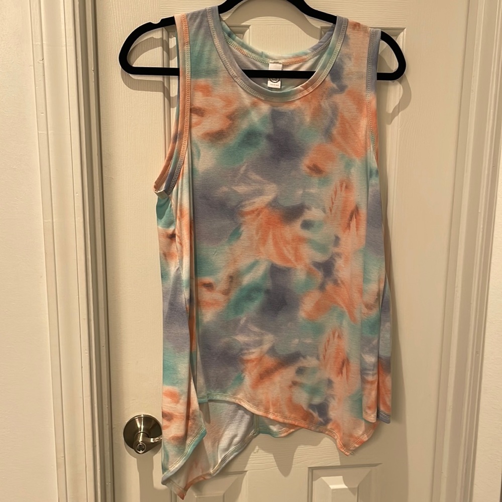 Tie dyed tank